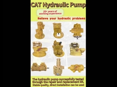 Parti idrauliche, pompe idrauliche, motore oscillante, motore di viaggio